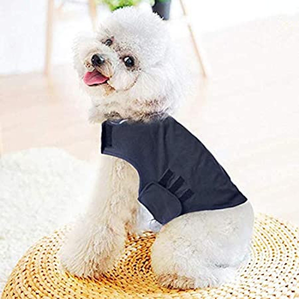 Dog Stress Relief Jacket Vest 100 Cotton Soft Cuddle Vest Etsy UK