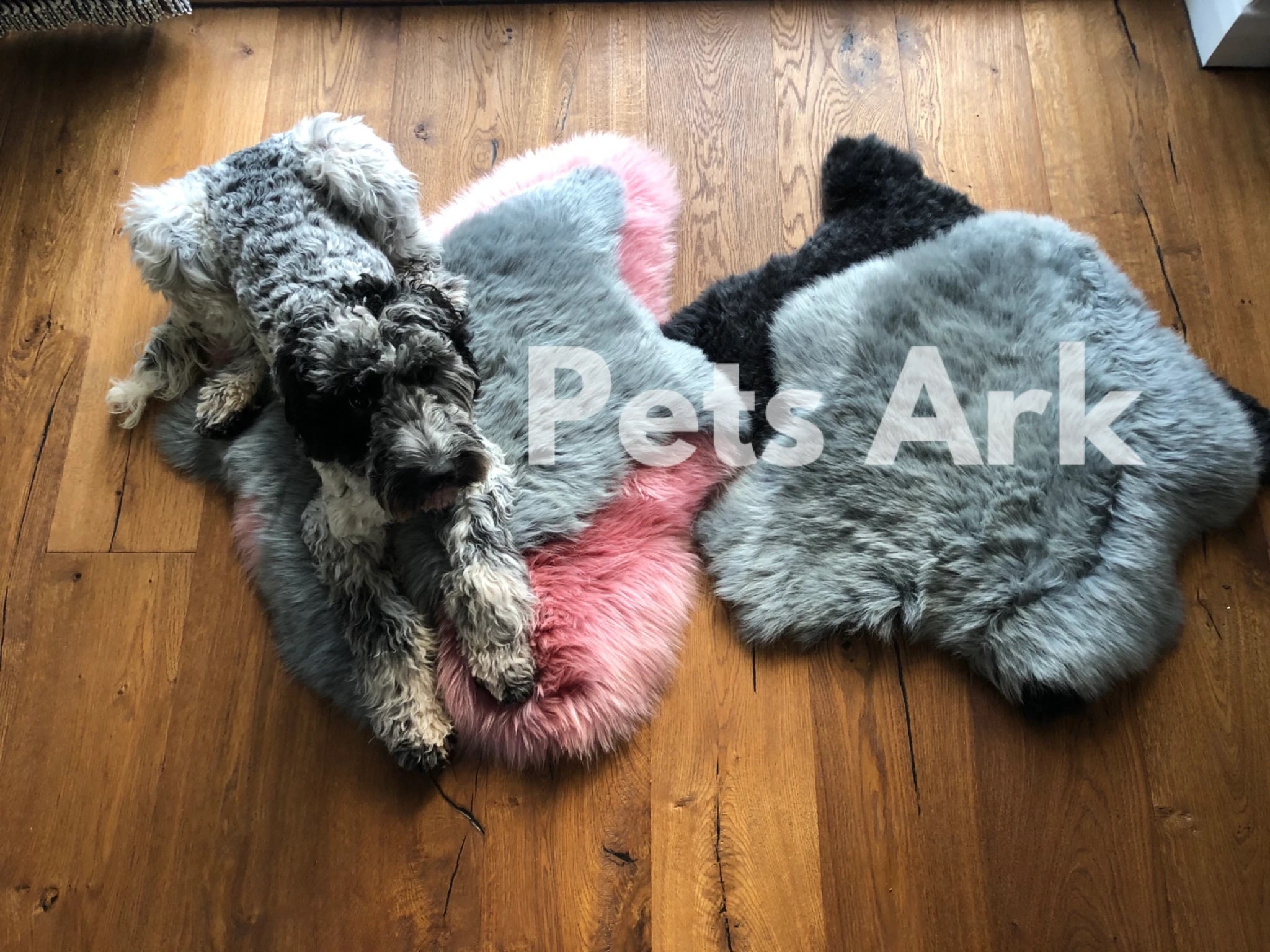 Sheepskin pet beds Etsy