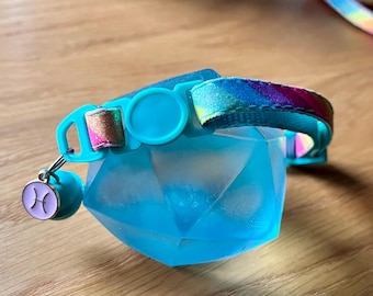 Star signs astrological cat collars- 2 colours! Break away design.