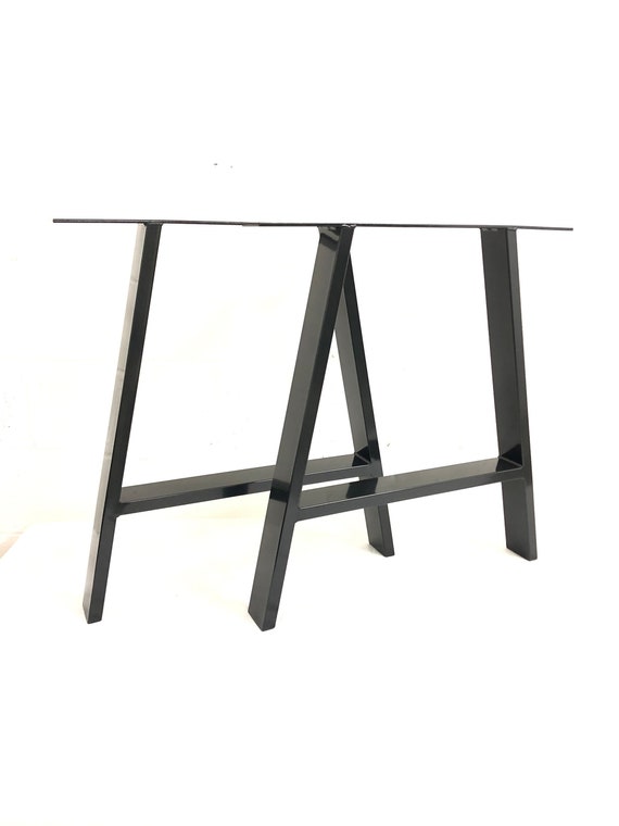 A' Frame Table Legs pair Designer Steel Metal Industrial Etsy