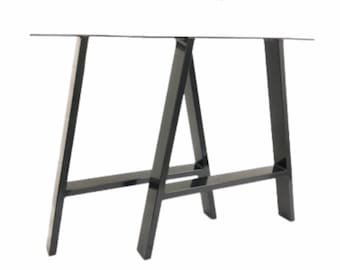A Frame Table / Bench Legs By Designer Legs Steel Metal Industrial ( 1 pair )