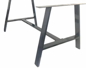 A Dining Table Frame by Designer Legs - Rustic Steel Metal Industrial