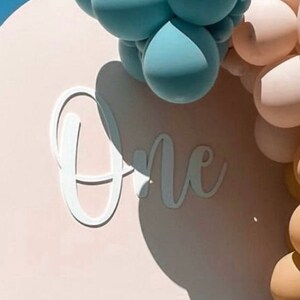 One Wood Sign, Wood word cut out, One year old birthday party, first birthday party, Baby party, boy first birthday, girl first birthday