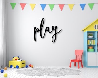 Play Room Wall Decor | Etsy