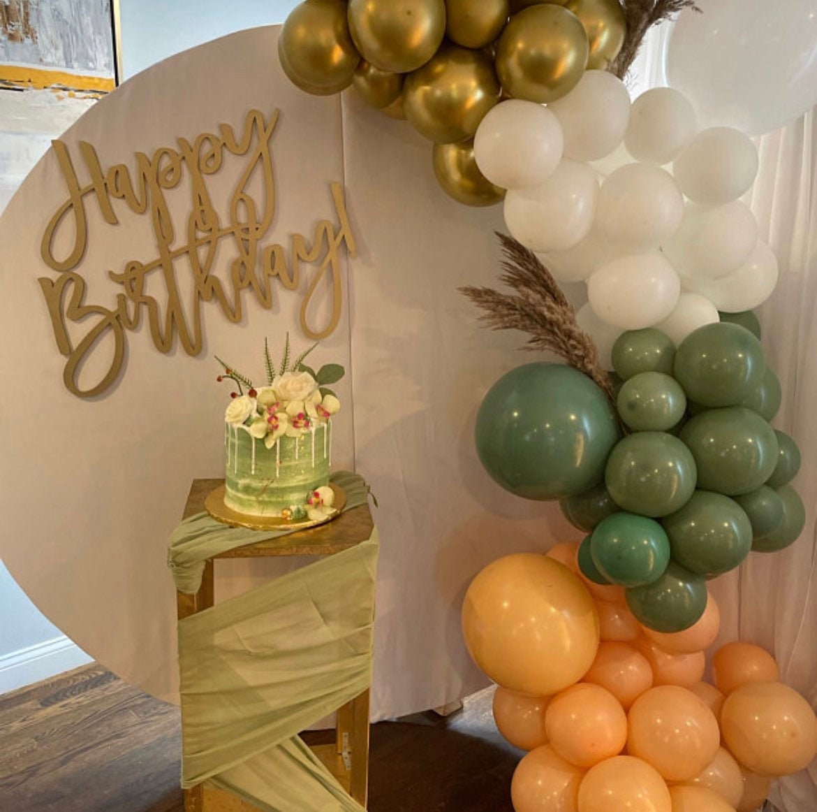 Lettres de joyeux anniversaire - Ballons élégants pour tous les âges