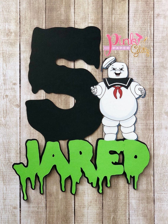 Ghostbusters Cake Topper Ghostbusters Cake Decoration Etsy