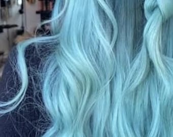 Ion Blue Azure Hair Dye Semi- Permanent Brights Crème Hair Color Teal