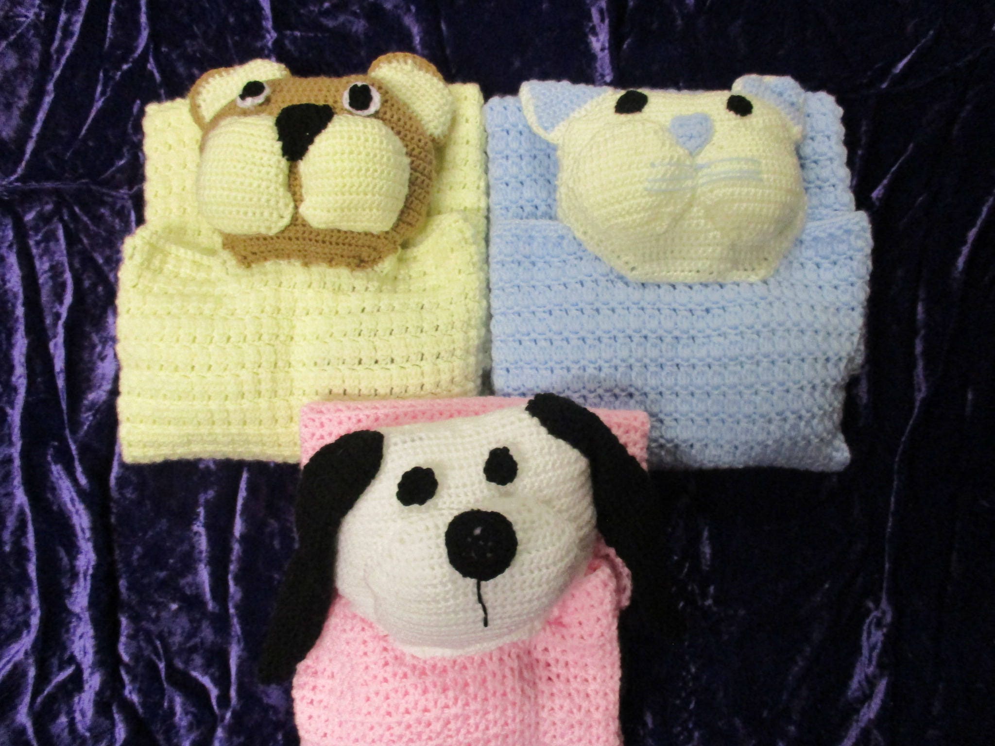 Handmade cuddle buddy Blanket Etsy