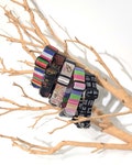 Korea Traditional Hanbok Fabric Dog and Cat Collars / XX-Small To X-Large / Water Resistant Buckle / Stainless Steel D Ring product logo