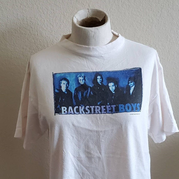 Backstreet Boys Millennium Pop Concert Music Tour Boy Band Fan Winterland single stitch music fan tee t shirt