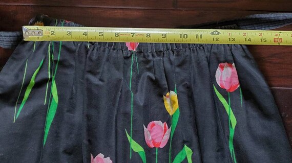 Vtg 80s Tulips Colorful Floral Lollipop Tulips Ga… - image 4