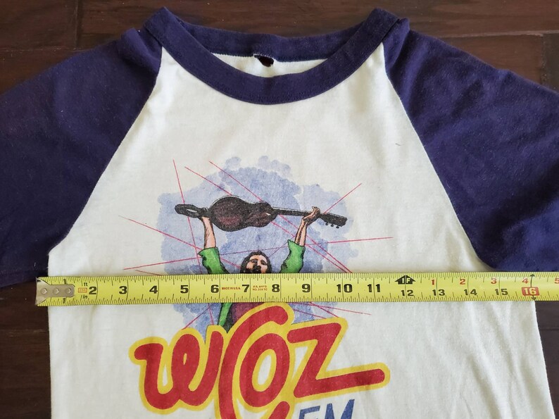 Vintage 70s The Who Shirt Rock Concert Music Shirt Raglan Jersey tee t shirt