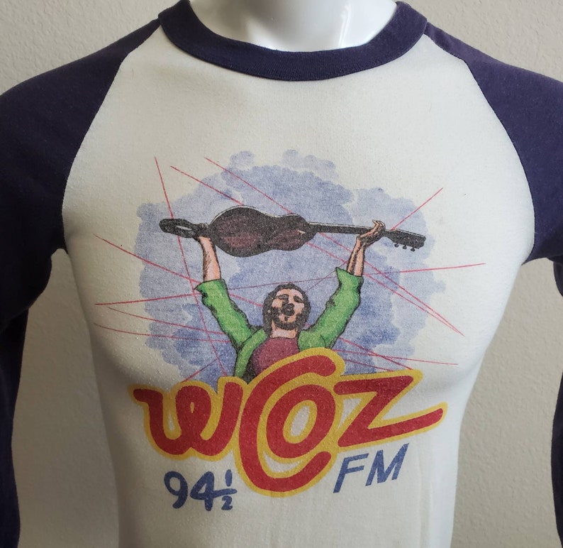Vintage 70s The Who Shirt Rock Concert Music Shirt Raglan Jersey tee t shirt