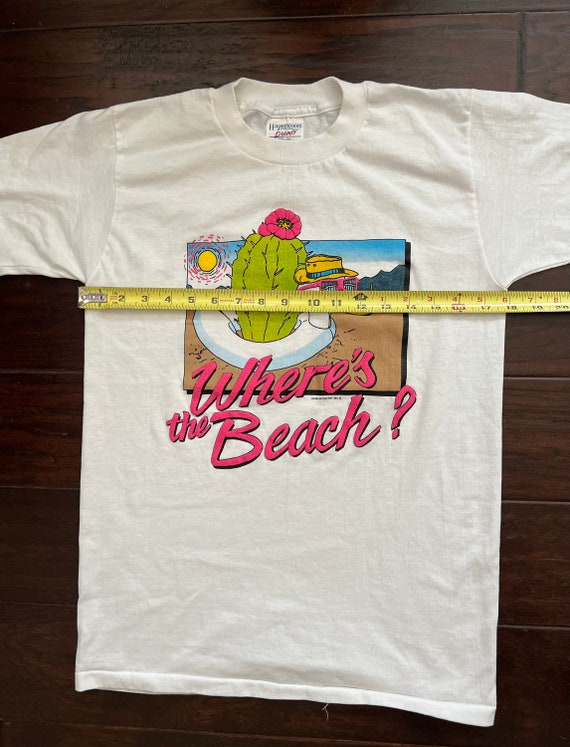 90s Where’s the Beach Cartoon Funny Duck Puff Pri… - image 4