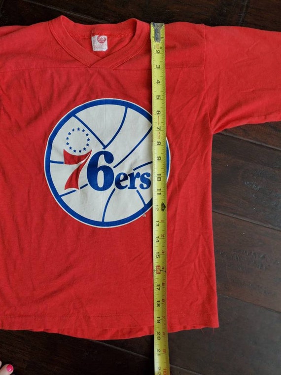 80s Vtg Philadelphia 76ers NBA Basketball Team At… - image 3