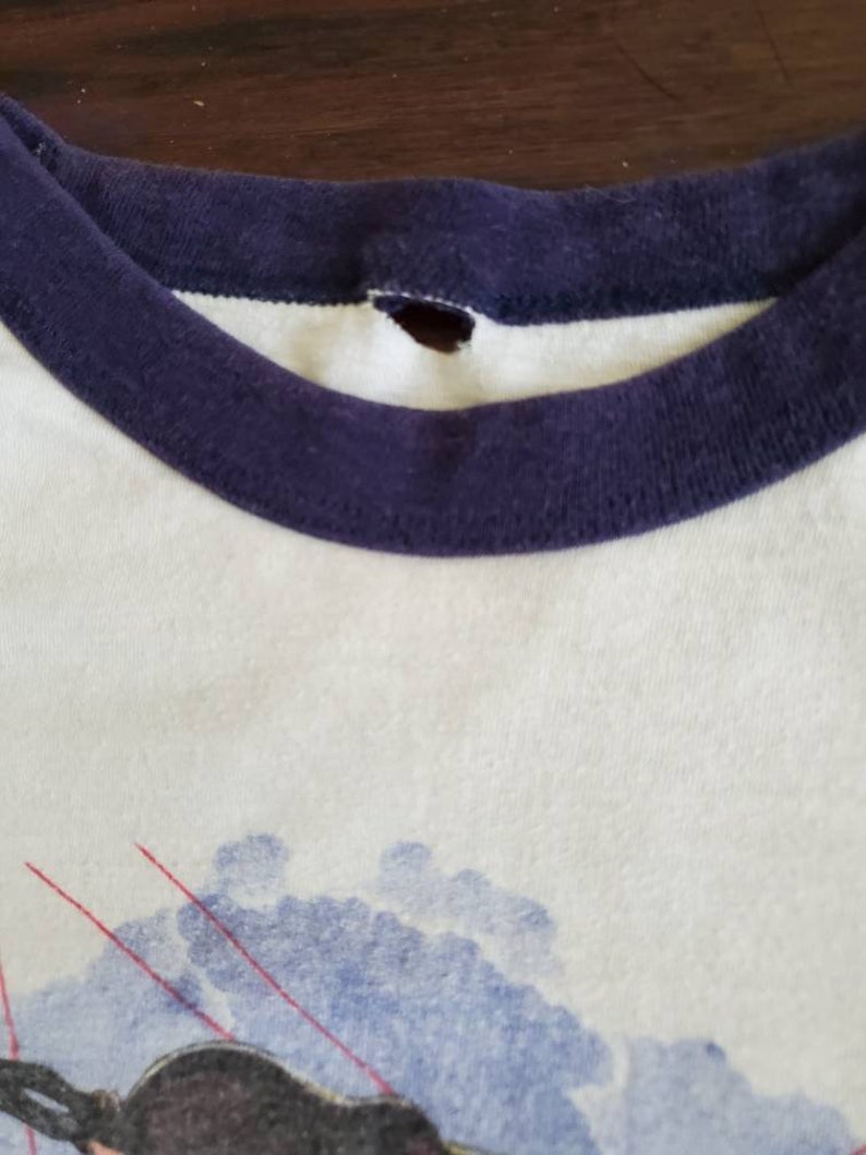 Vintage 70s The Who Shirt Rock Concert Music Shirt Raglan Jersey tee t shirt