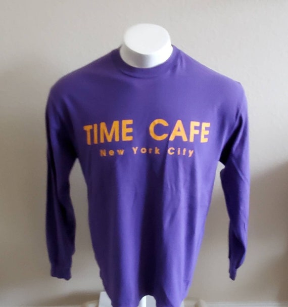 90s Vtg Time Cafe Coffee House New York City Time 