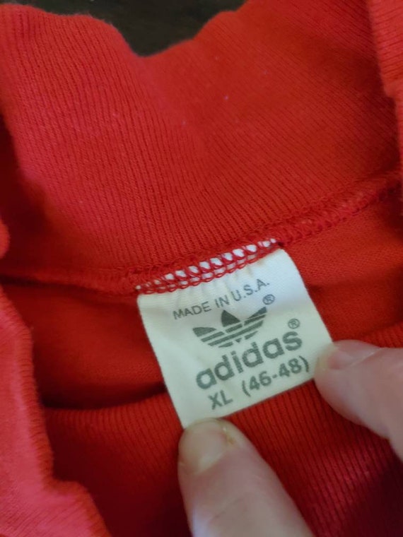 Vtg 90s Adidas Trefoil Adidas Spell Out Long Slee… - image 9