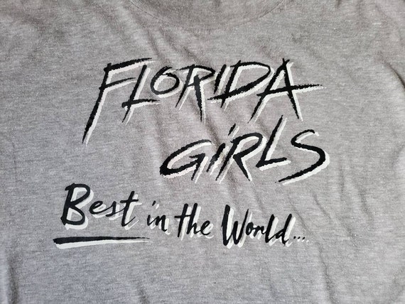 NOS Vintage 80s Florida Girls Best In The World C… - image 7
