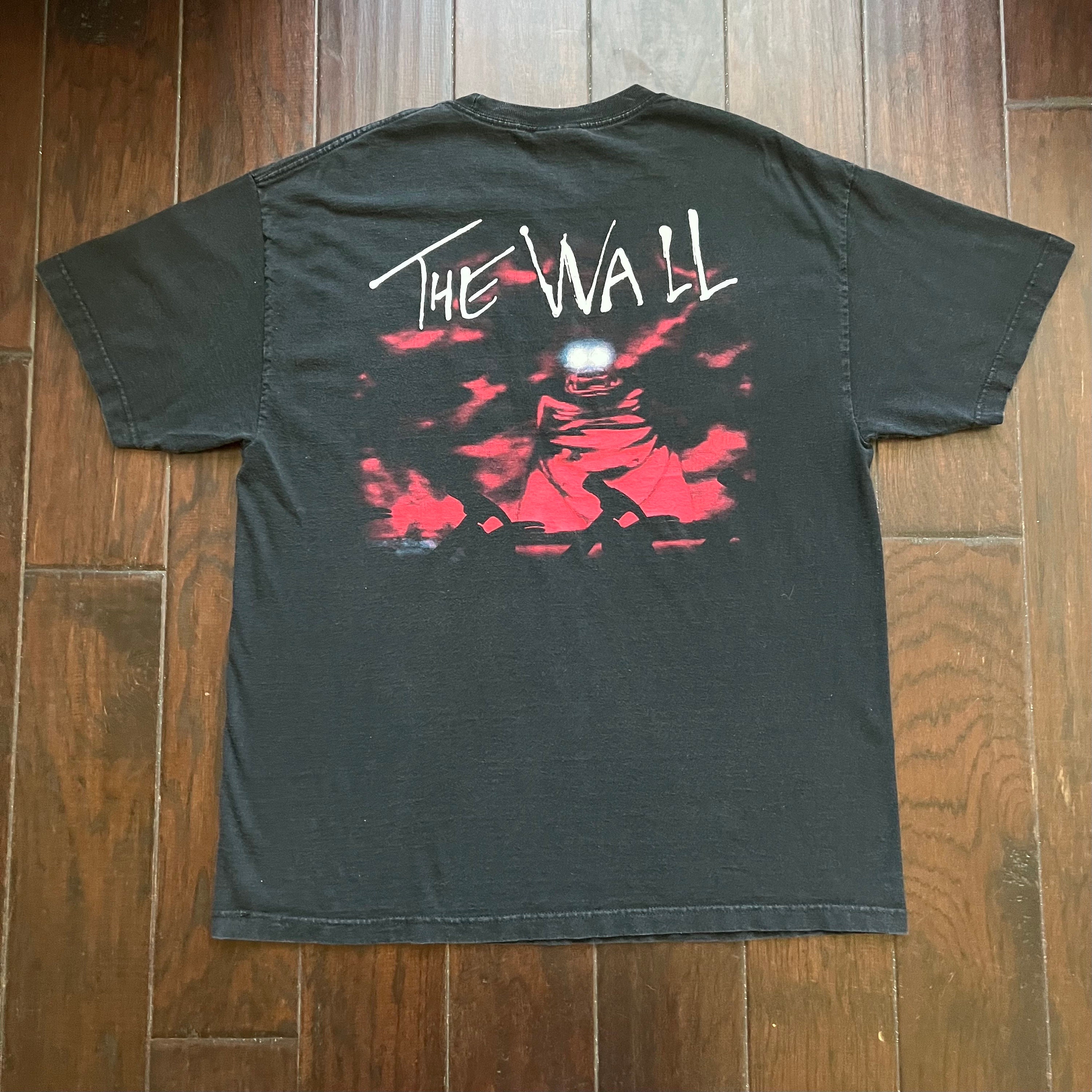 Vintage Pink Floyd Shirt 1997 the Wall Concert Music Tour Tee T 