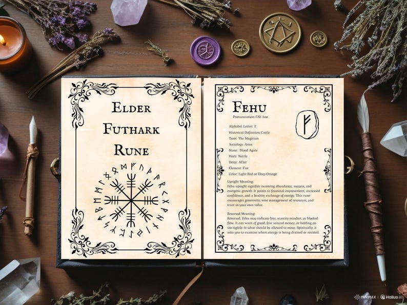 Elder Futhark Rune Guide | Norse Runes Meanings & Correspondences ...