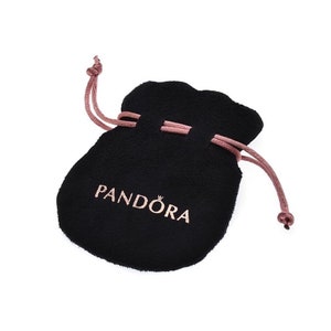 Pandora fluwelen zakje, sieradenzakje, sieradenopberger, cadeauverpakking sieraden, sieradenliefhebbers, sieradendisplay, valentijnscadeau