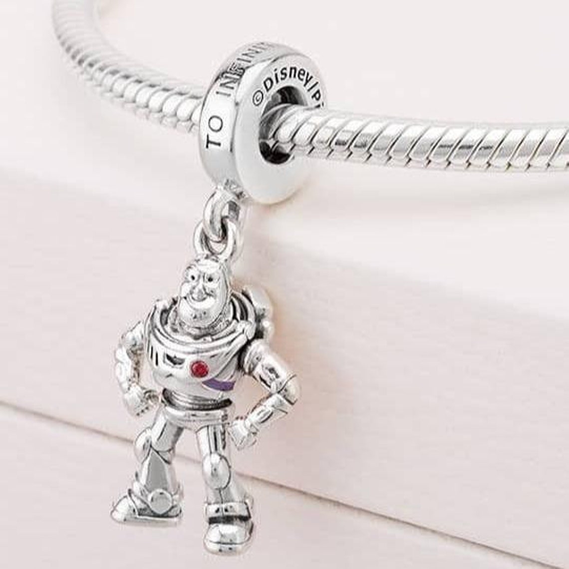 Pandora Disney Pixar Toy Story Buzz Lightyear Dangle Charm | Etsy
