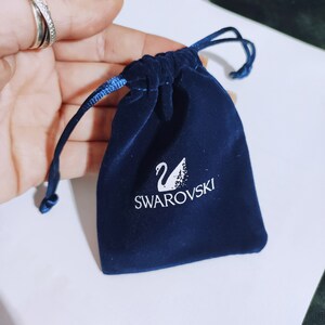 Coffrets et sacs cadeaux bijoux Swarovski, emballage de bijoux, amateurs de bijoux, cadeau petite amie maman femme, cadeau Saint-Valentin, emballage cadeau Velvet pouch