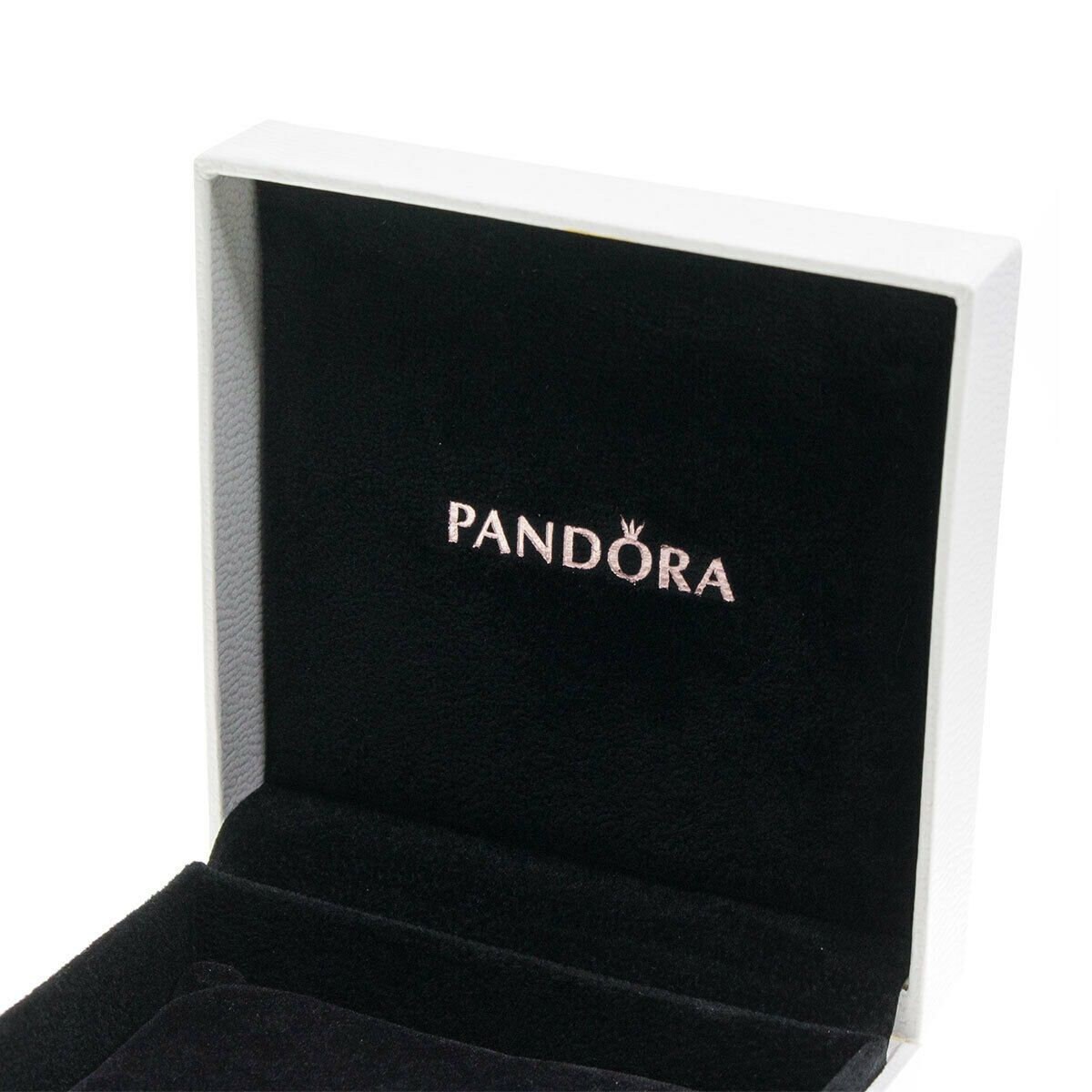 Pandora Bracelet Box Black Interior 9x9x4cm - Etsy UK