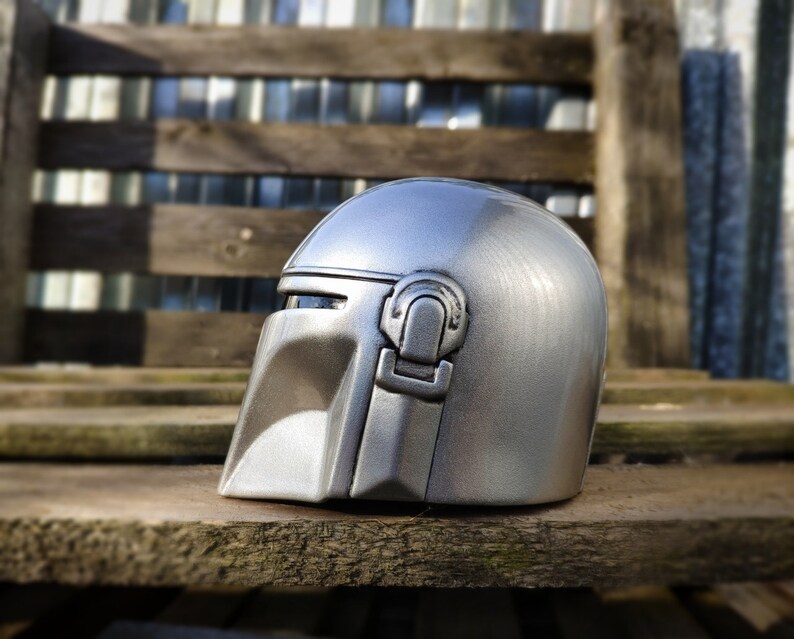 Mandalorian Helmet Mini size 12.5 for collecting inspired Etsy