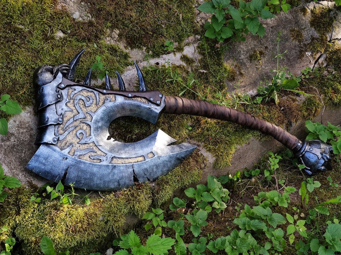 Gorehowl Axe World of Warcraft Etsy