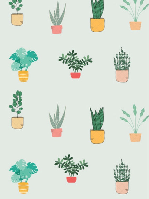 Plants poster digital download | Etsy