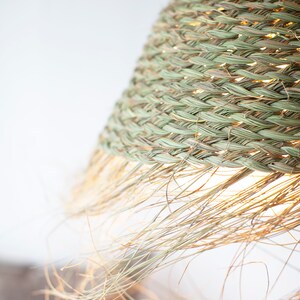 Plaited Doum Pendant Lamp Shade bild 8