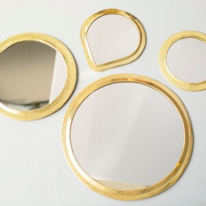 Brilliant Handmade Moroccan Brass Mirrors, Accent Mirrors