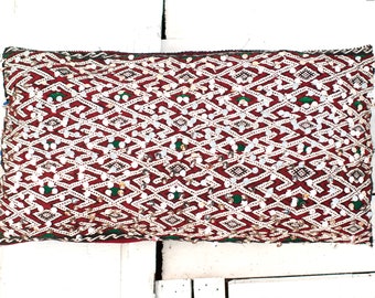 Prachtige berber, Marokkaanse extra grote kussensloop 30 x 17,5 inch