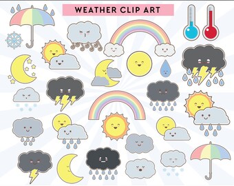 weather clipart sun clouds