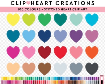 Heart Clipart Etsy