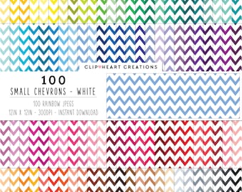 Pakiet 100 papierów cyfrowych Chevron, bezszwowe cienkie białe papiery cyfrowe do użytku komercyjnego, papiery do planowania wzorów Chevron
