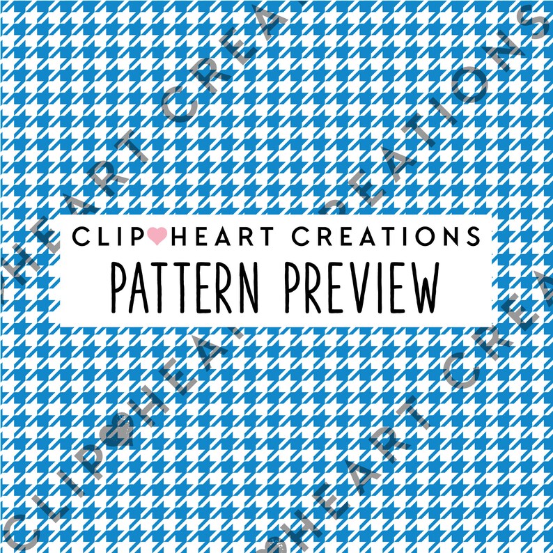 100 Houndstooth Digital Papers Commercial Use Seamless White - Etsy