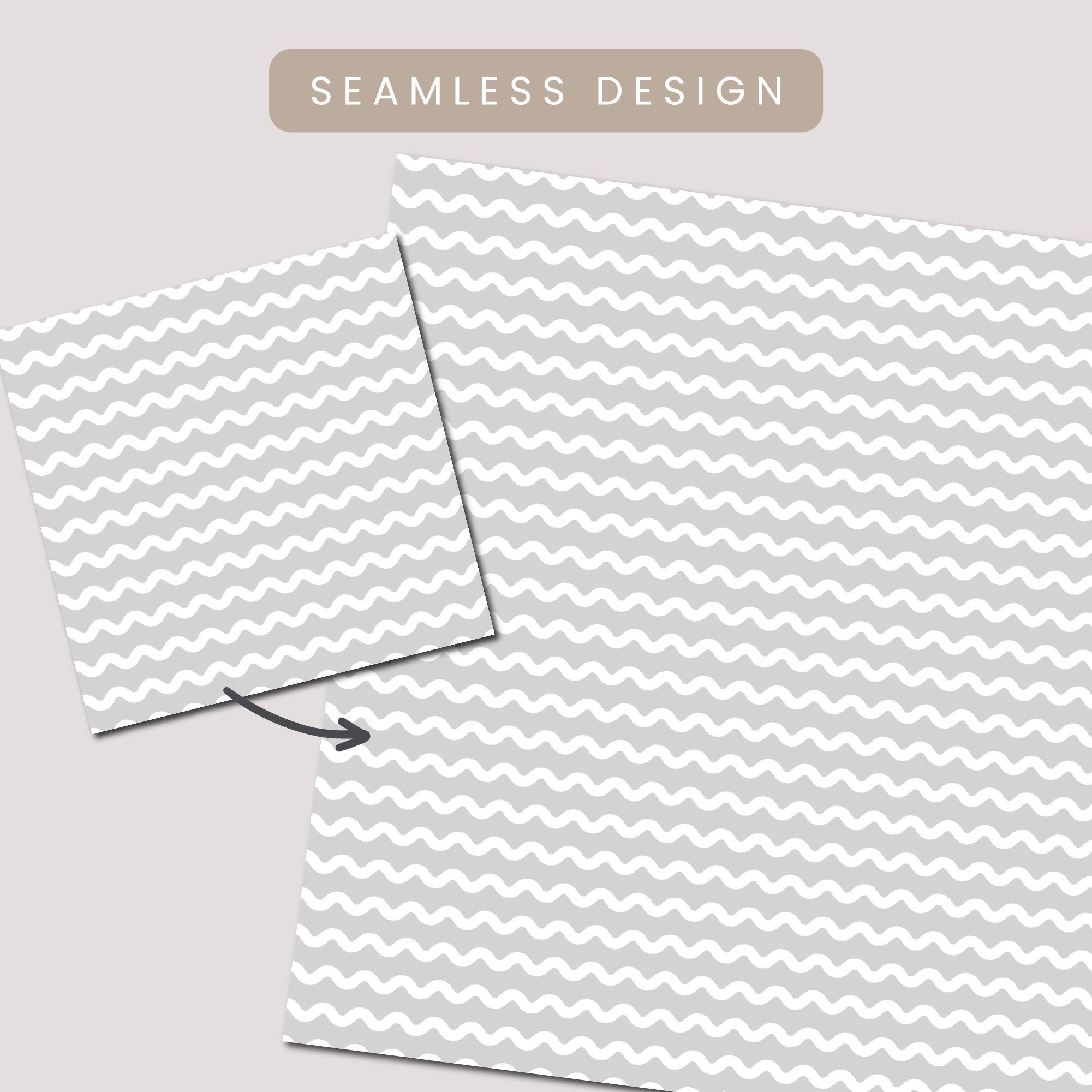 Grey Doodle Seamless Digital Papers, Commercial Use Instant Download ...