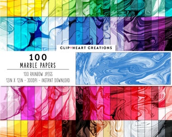 100 Marmor Textur Digital Papers, Kommerzielle Nutzung Sofort Download Marmoriertes Digitales Papier Pack, Marmorierte Textur Papier Planner Papiere