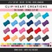 see more listings in the 100 Color Clipart Packs section