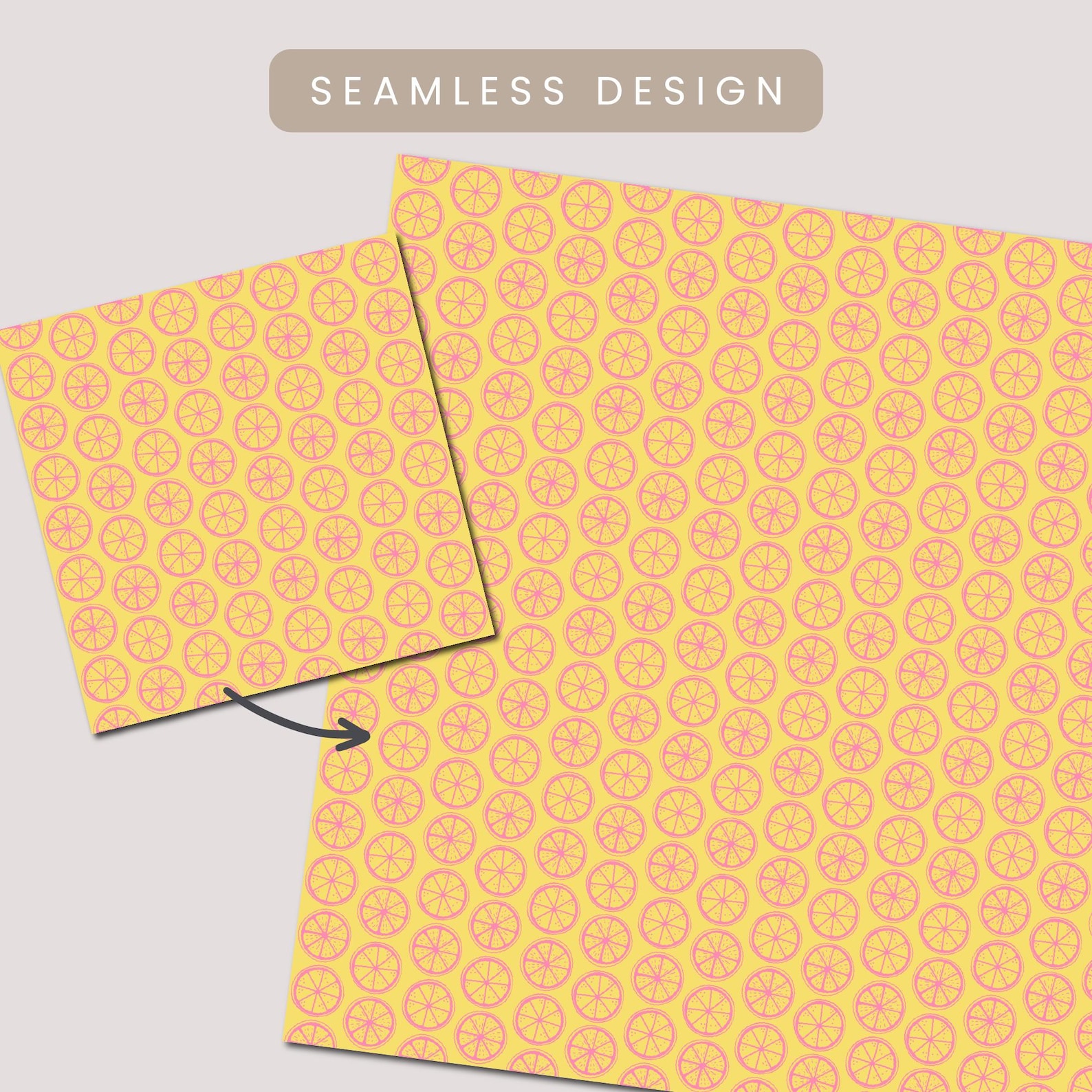 Pink Lemonade Digital Paper Patterns, 20 Seamless Commercial Use ...