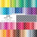 100 Crumpled Paper Texture Digital Papers, Commercial Use Instant ...