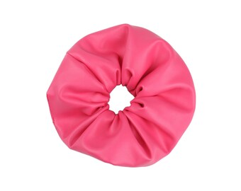 It's heaband | PVC Scrunchie | Pink PVC | Faux | Hair Scrunchie | Scrunchie for Women & Girls