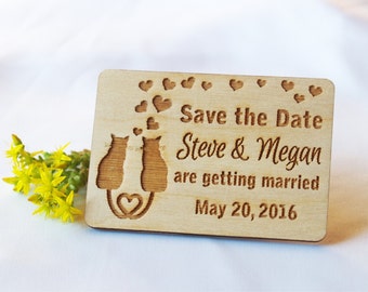 Save the date, Save the date rustic, Save the date magnet, Wooden save the date, Save the date magnet rustic, Wood save the date magnet