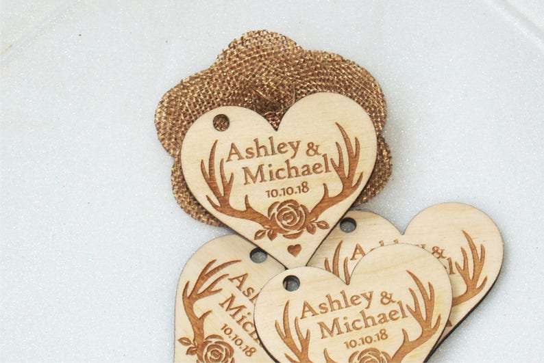 Thank you wedding tags, Wedding favor, Wedding favor tags, Wedding favor rustic, Wedding rustic, Wooden tags, Thank you tags, Wood tags zdjęcie 4