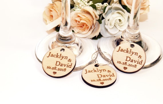 Name shop wine charms