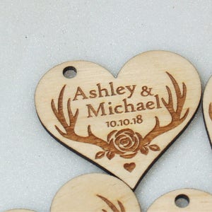 Thank you wedding tags, Wedding favor, Wedding favor tags, Wedding favor rustic, Wedding rustic, Wooden tags, Thank you tags, Wood tags zdjęcie 6