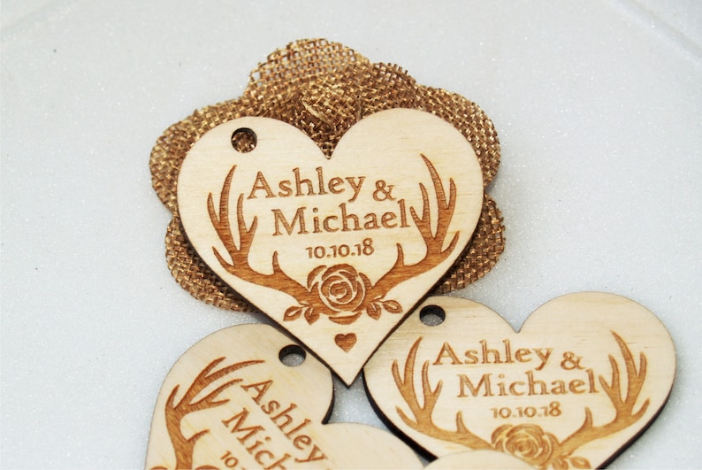 Thank you wedding tags, Wedding favor, Wedding favor tags, Wedding favor rustic, Wedding rustic, Wooden tags, Thank you tags, Wood tags zdjęcie 7